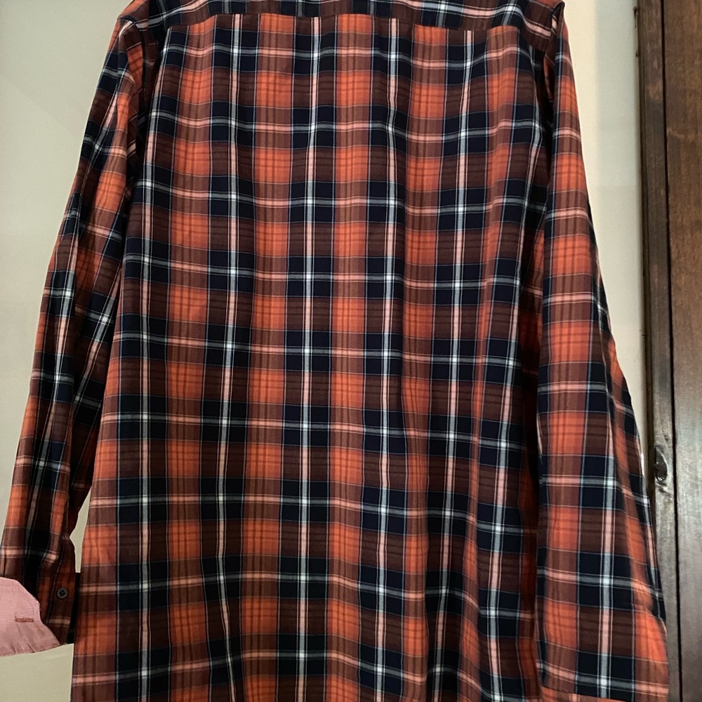 🔥 Banana republic Mens shirt size L 16-16.5 - Picture 4 of 5